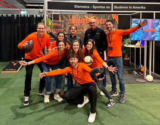 Team Slamstox op de Buitenlandbeurs in Jaarbeurs Utrecht